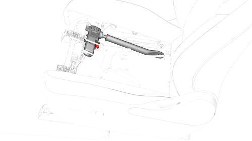 Motor - Seat Height - Driver Seat (Remove and Replace)