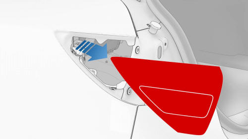 Door Assembly - Charge Port (China) - Remove