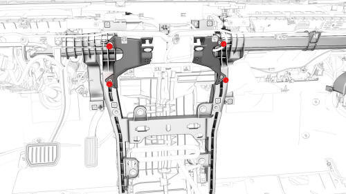 Beam - Cross Car (Remove and Replace)- Install