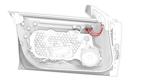 Seal - Glass Run - Front Door - LH (Remove and Replace)- Remove