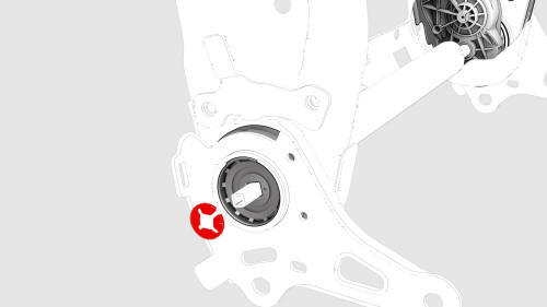 Motor - Recliner - Backrest - Driver Seat (Remove and Replace)