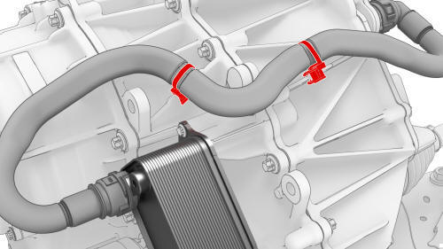 Heat Exchanger - Front Drive Unit (Remove and Replace)