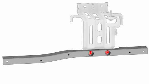 Bracket - 12V Battery (Dual Motor) (Remove and Replace)