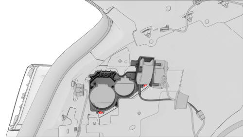 Door Assembly - Charge Port (China) - Remove