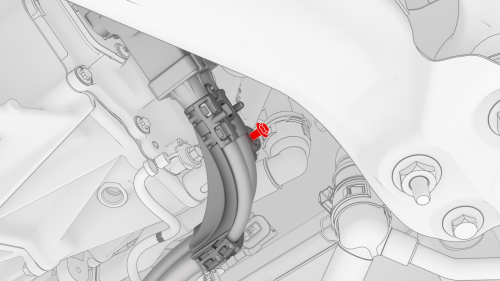 Ski - Center Rail - HV Battery (Dual Motor)-Install