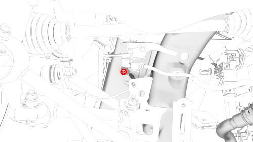 Subframe Assembly - Rear - Remove