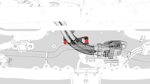 Subframe Assembly - Rear - Remove