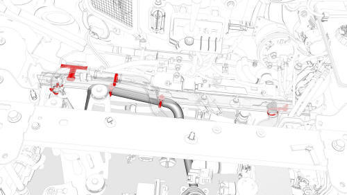 Beam - 12V Battery (RWD) - Install