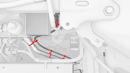 Vent Hose - 12V Battery (Remove and Replace)