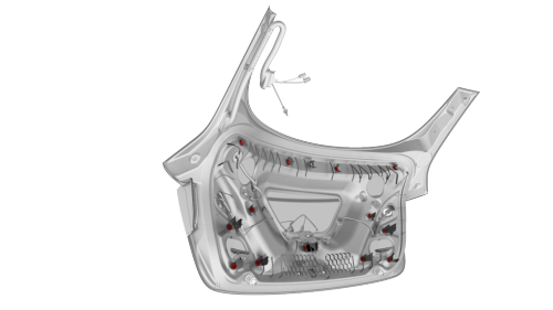 Trim - Lid - Trunk (Remove and Replace)