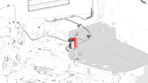 Subframe Assembly - Rear - Remove