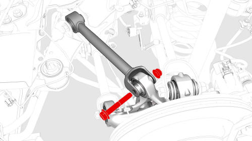 Halfshaft - Rear Drive Unit - LH - Install