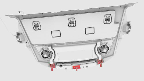 Trim - Package Tray (Remove and Install)- Remove