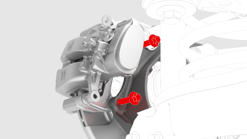 Halfshaft - Rear Drive Unit - LH - Remove