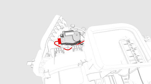 Actuator - Intake (Remove and Replace)