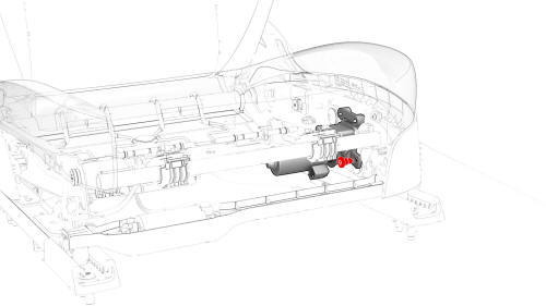 Motor - Seat Tilt - Driver Seat (Remove and Replace)