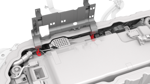 Harness - Penthouse - HV Battery- Remove