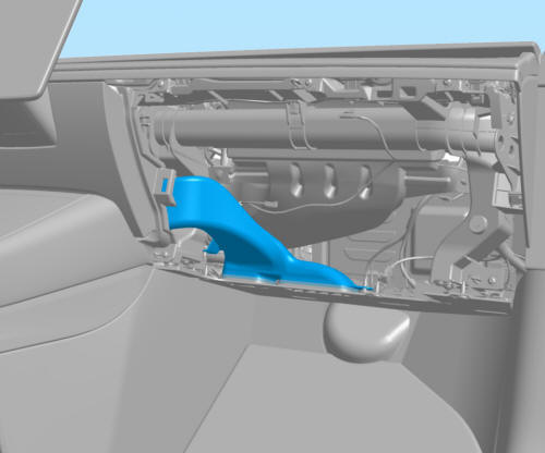 Duct - Air Wave - RH (Remove and Replace)