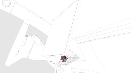 Sensor - Cabin Temperature (Remove and Replace)