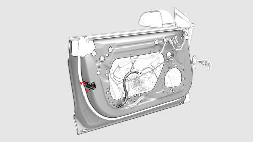 Latch - Door - Front - LH (Remove and Replace)