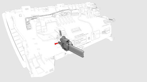 Damper - Glove Box (Remove and Replace)