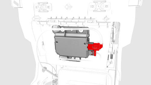 Insert - Front Bin - Center Console (Remove and Replace)