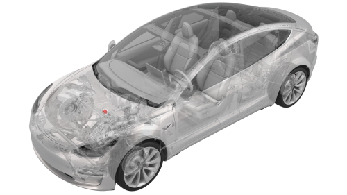 Bushing - Front Drive Unit - RH (Remove and Replace)