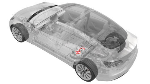 Harness - AC Inlet - HV Battery (Remove and Replace)