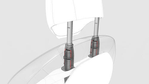 Trim - Headrest - Driver (Remove and Replace)