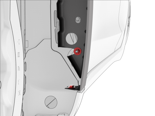 Fender Assembly - Front - LH (Remove and Replace)- Install