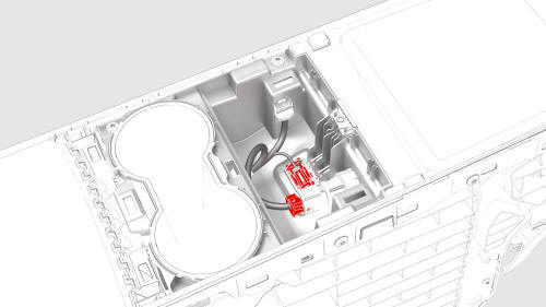 Insert - Front Bin - Center Console (Remove and Replace)