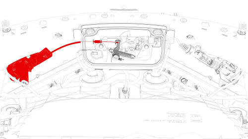 Actuator - Latch - Hood - Primary (Remove and Replace)