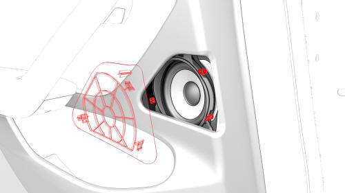 Panel - Door Trim - Rear - LH (Remove and Replace)