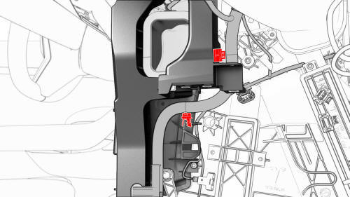 Actuator - Upper Mode- Remove 