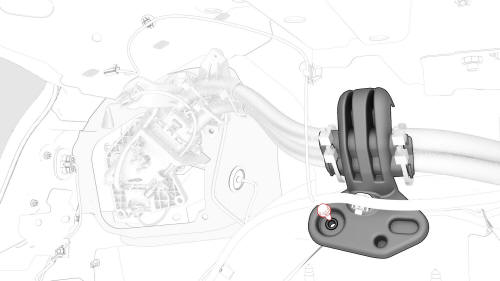 Latch Actuator - Charge Port - Remove