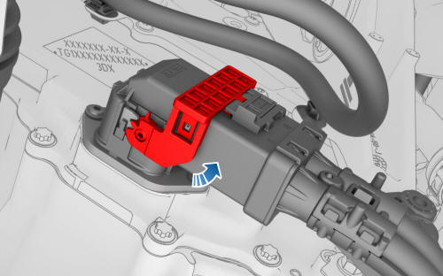 HV Battery (Dual Motor) - Remove