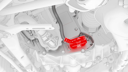 HV Header - Inverter - Rear Drive Unit - Remove