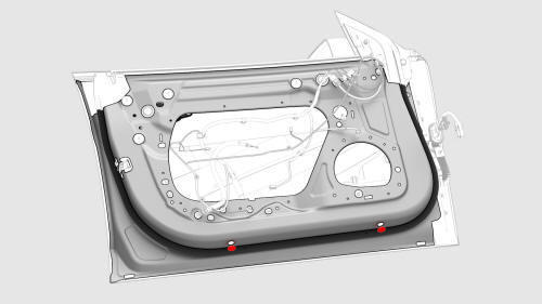 Door - Front - LH (Remove and Replace)