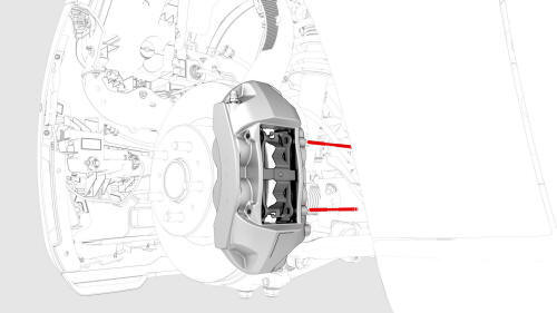 Brake Pad Kit - Front (Base Brakes) (Remove and Replace)