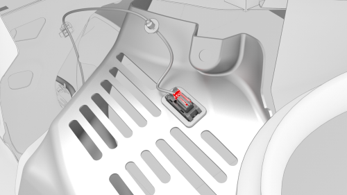 Bracket - Rear Wing - LH (Remove and Replace)