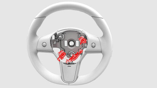 Switch - Steering Wheel - LH (Remove and Replace)