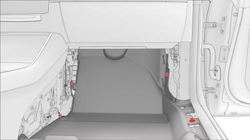 HV Battery (RWD) - Remove