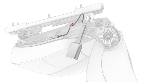 Buckle - 1st Row - LH (Remove and Replace)