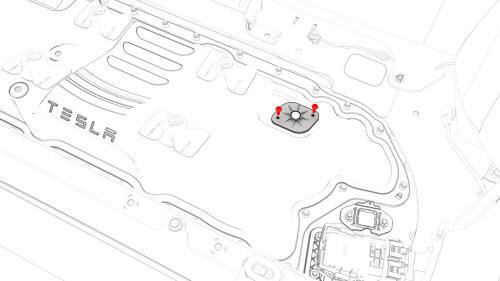 Cover - HV Probe - HV Battery (Remove and Replace)