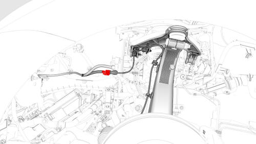 Sensor - Wheel Speed - ABS - Front - LH (Remove and Replace)