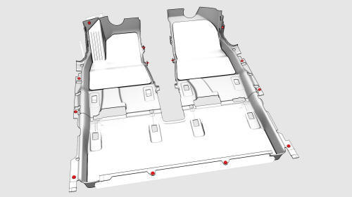 OBSOLETE - Carpet - Interior Complete (Remove and Replace)