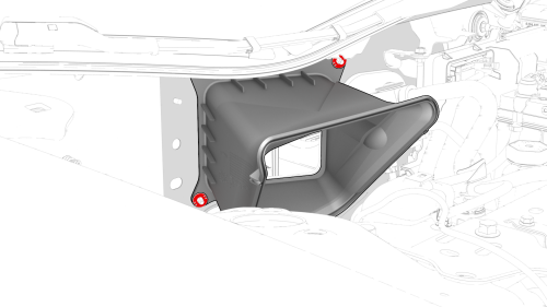 Duct - HVAC Plenum - Inner (Remove and Replace)