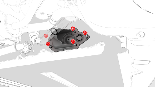 Vent Assembly - HV Battery - RH (Remove and Replace)