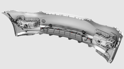 Grille - Fascia - Front (Remove and Replace)