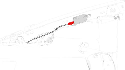 Amplifier - Antenna - FM (Remove and Replace)